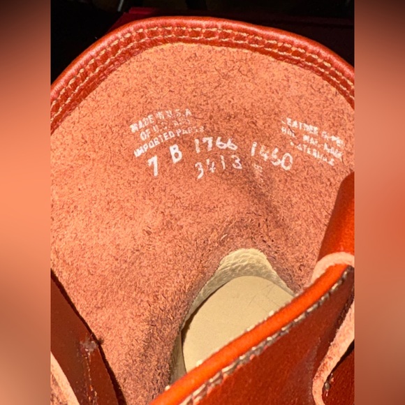 Red Wing Inez 3413 Women's Boots Size US 7 B - Picture 5 of 11